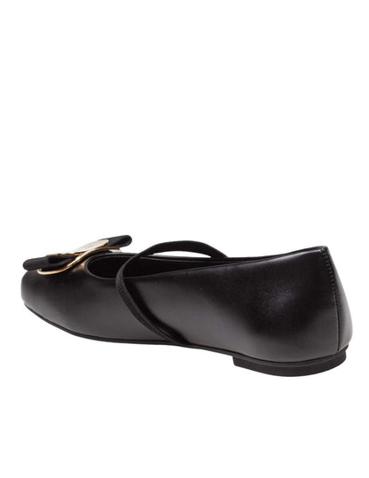 Salvatore Ferragamo mjuka ballerinaskor i läder