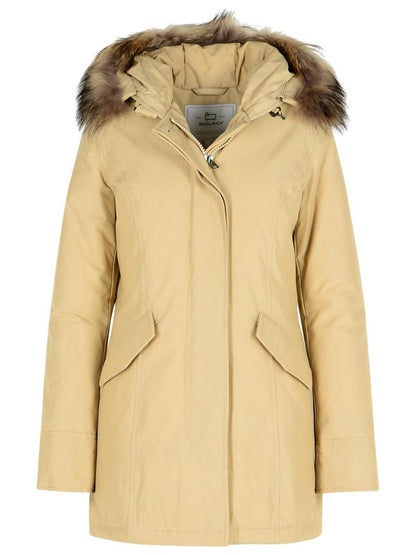 Woolrich Marka 'Artic' i beige bomullsblandning