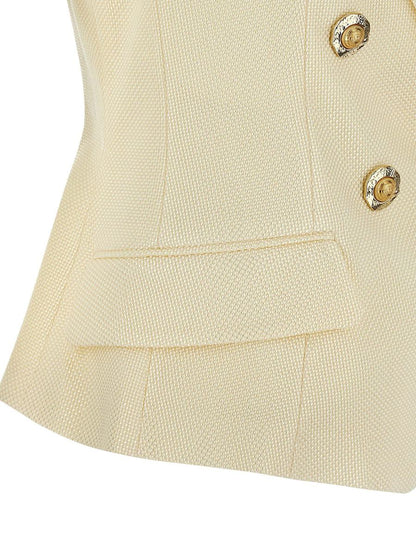 Balmain väst med guldmynt