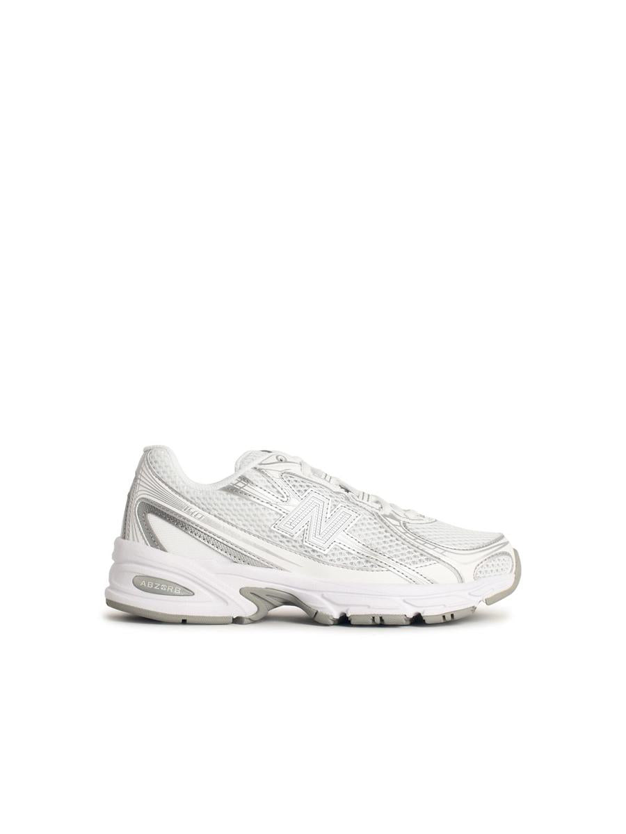 New Balance '740' Vita Sneakers i Tygblandning