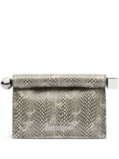 Jacquemus 'The Small Rond Carrè Clutch'-väska