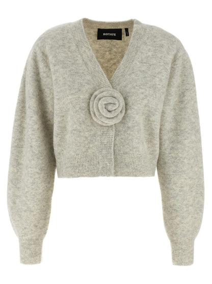 Rotera Birger Christensen 'Knit Puffsleeve' Cardigan