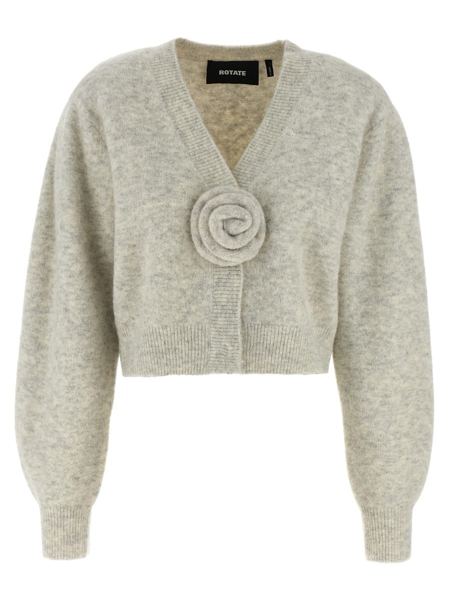 Rotera Birger Christensen 'Knit Puffsleeve' Cardigan