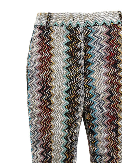 Missoni Zig Zag Lamé Byxor