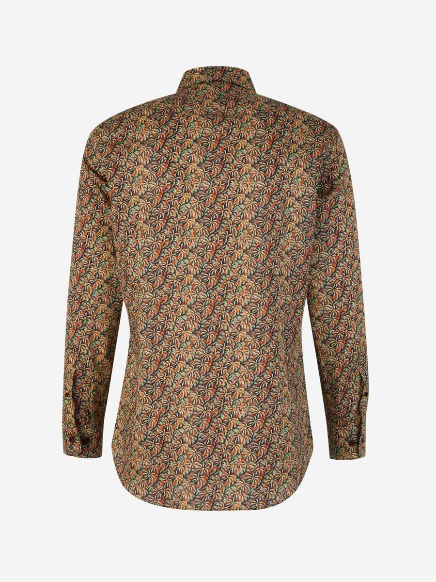 Etro Coconut Tree bomullsskjorta