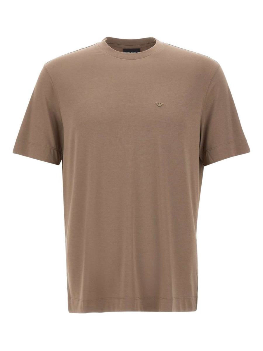 Emporio Armani T-shirts Och Polotröjor Bruna