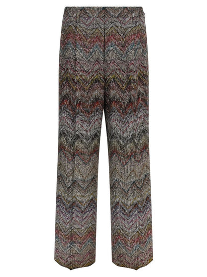 Missoni Zigzag-paljettbyxor