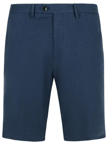 Etro 'Roma' Blå Bomullsbermudashorts