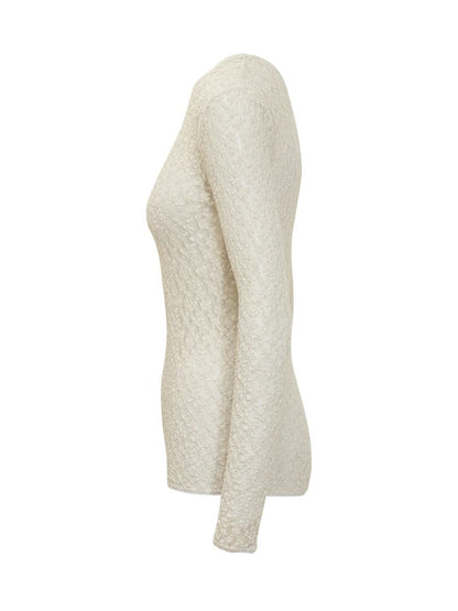 Isabel Marant Isabel Marant Elfenbensvit Stretchig Spetstopp
