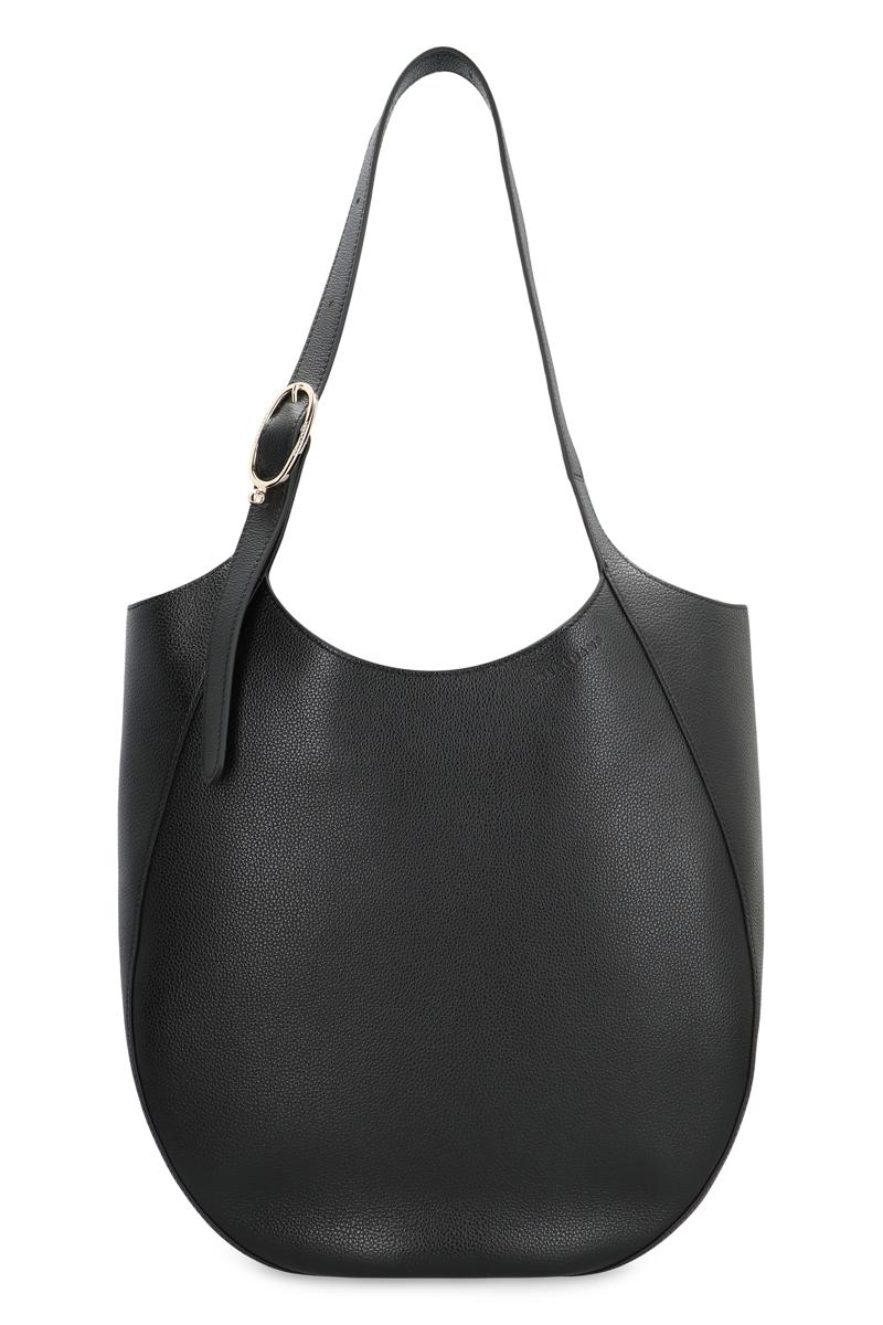 Longchamp Le Foulonné Xl Tygväska i slät läder