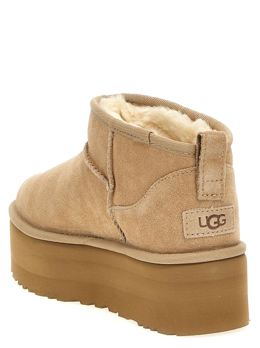 Ugg 'Classic Ultra Mini Platform' Ankelstövlar