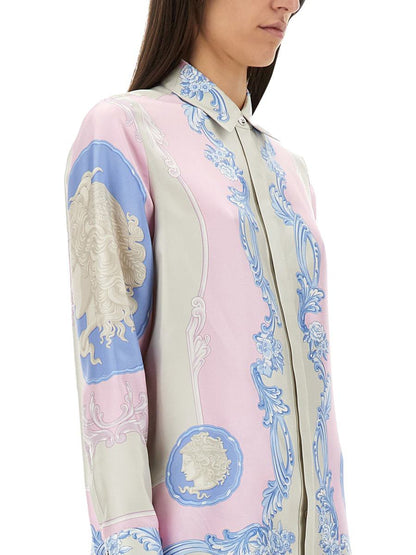 Versace sidenskjorta "Cameo"