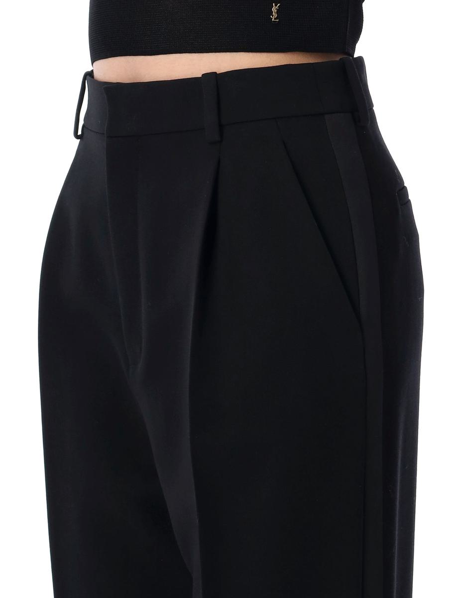 Saint Laurent Grain De Poudre Smokingbyxor