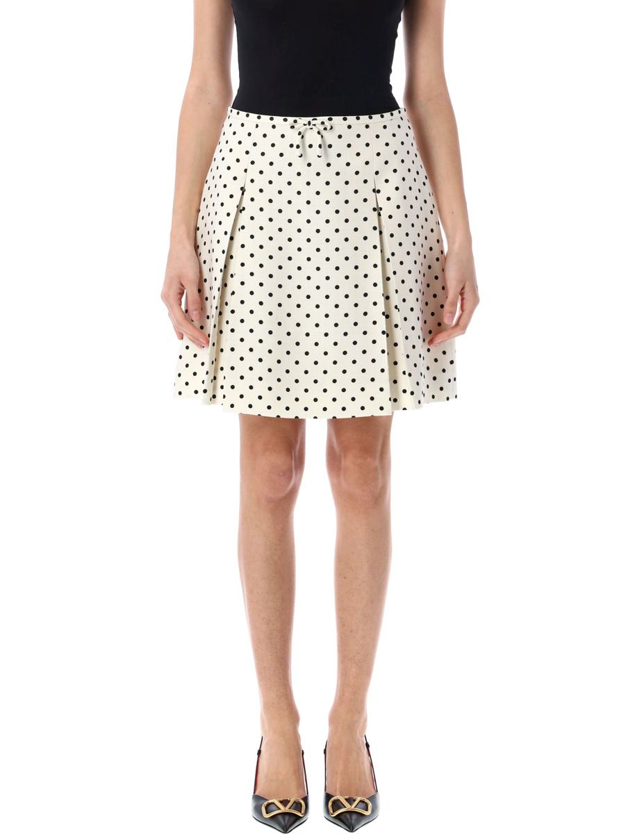 Valentino Garavani Polka Dot Mini Kjol