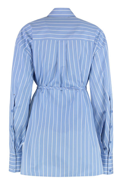 Sportmax Firma Randig Skjorta