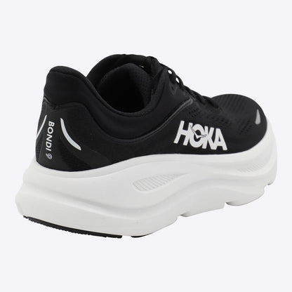 Hoka svarta och vita Bondi 9 sneakers