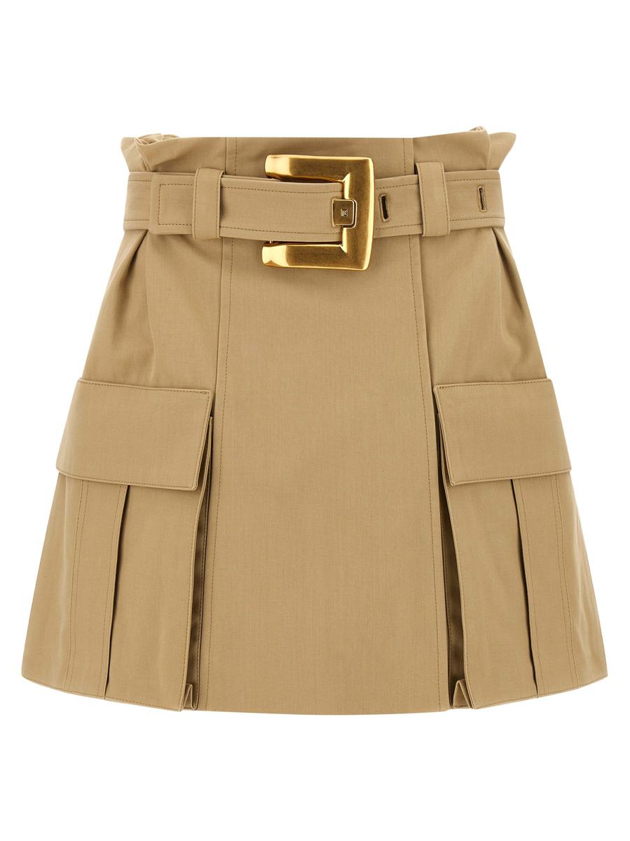Balmain kjol med hög midja