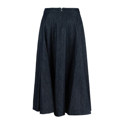 Max Mara Denim Utsvängd Kjol