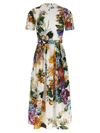 Dolce &amp; Gabbana 'Bouquet'-mönstrad klänning