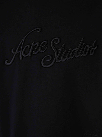Acne Studios avslappnad logotyp t-shirt