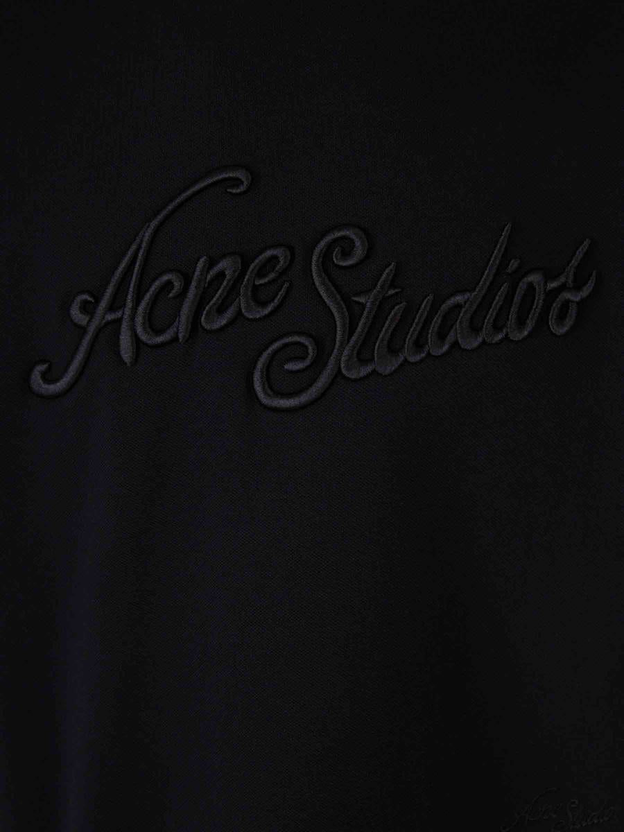 Acne Studios avslappnad logotyp t-shirt