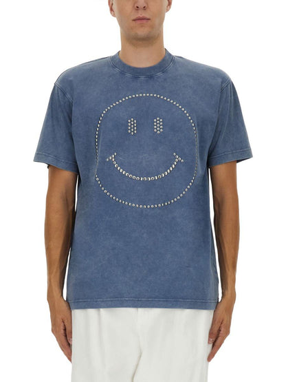 Moschino "Smiley®" T-shirt i kraftig bomull