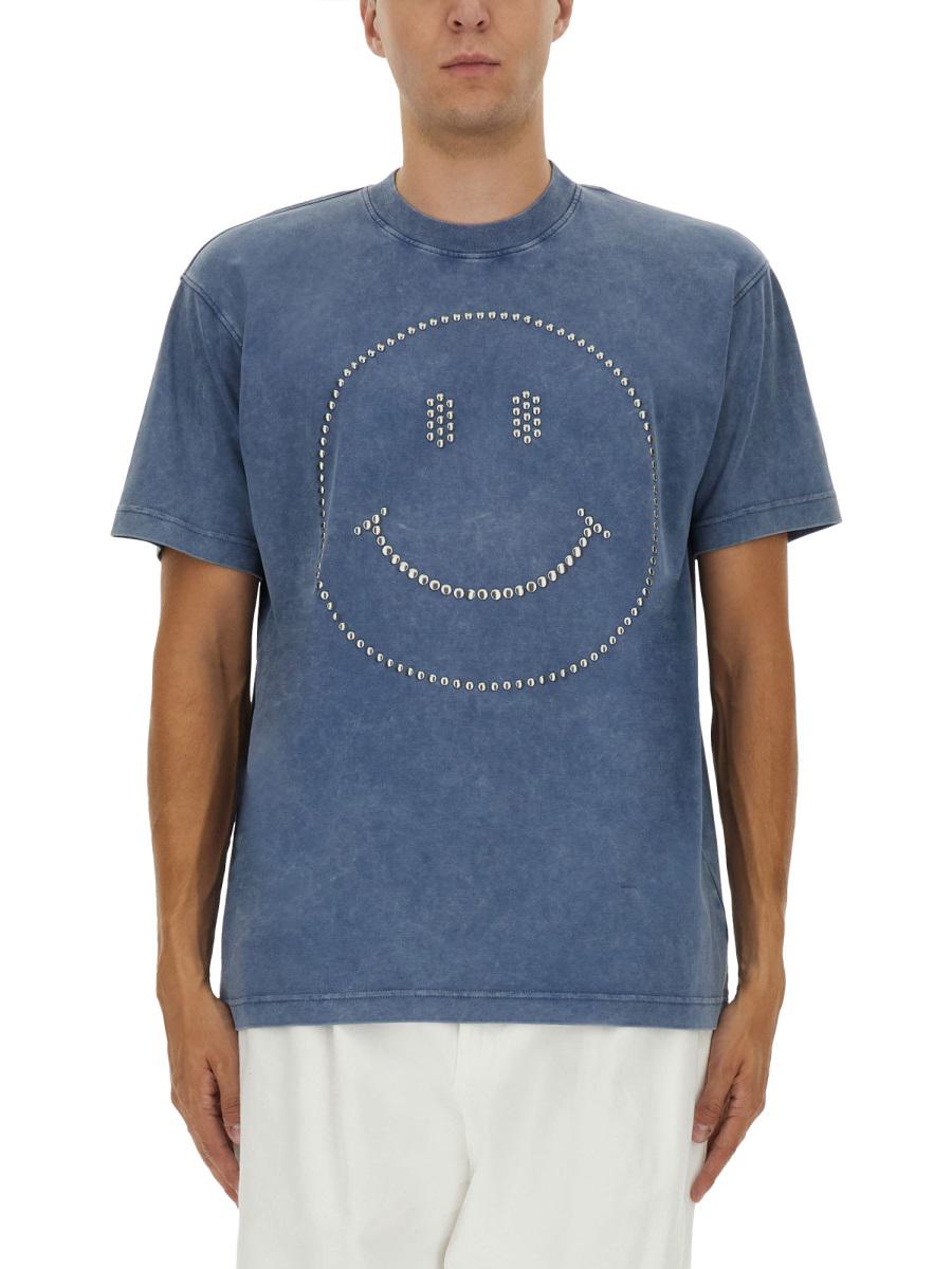 Moschino "Smiley®" T-shirt i kraftig bomull