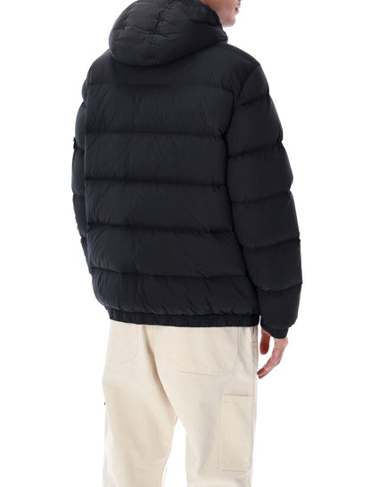 Stone Island sömlös nylon dunjacka