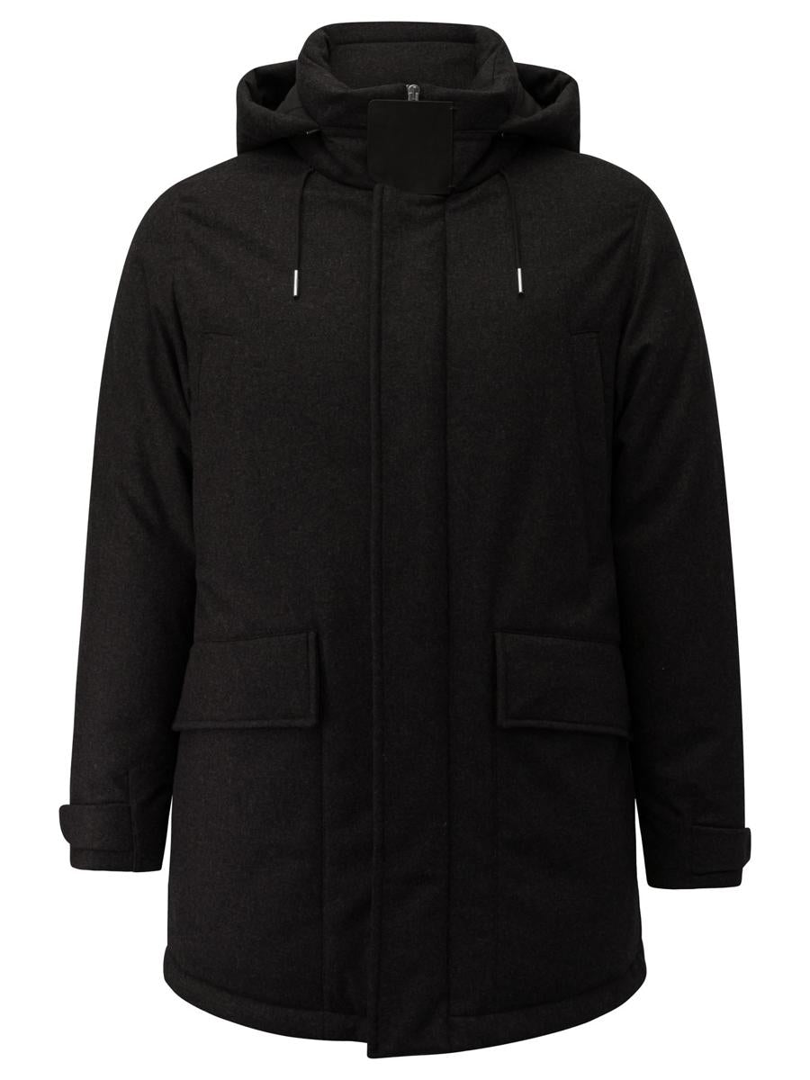 Zegna-jacka med dragkedja