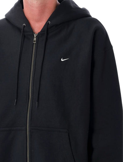 Nike Solo Swoosh Fleece Hoodie med Dragkedja