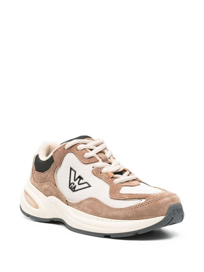 Emporio Armani exklusiva logotypsneakers