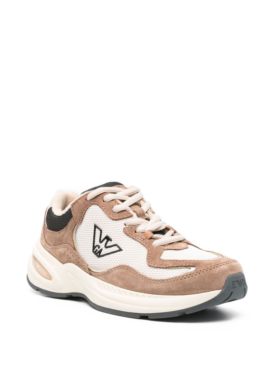 Emporio Armani exklusiva logotypsneakers