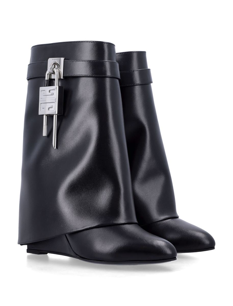 Givenchy Shark Lock läderstövlar