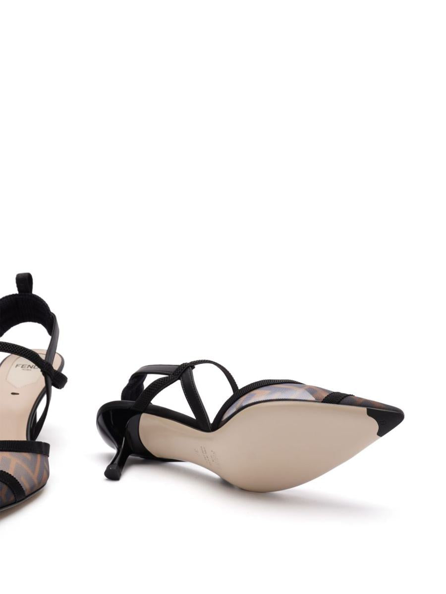 Fendi Colibri Lite Slingback-pumpar
