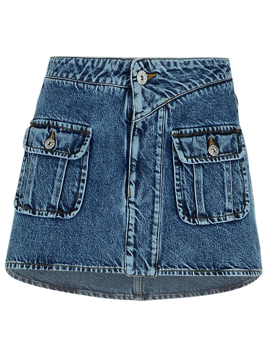 JW Anderson Blå Denim Minikjol