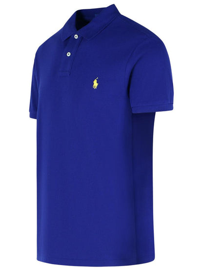 Polo Ralph Lauren Blå bomullspikétröja
