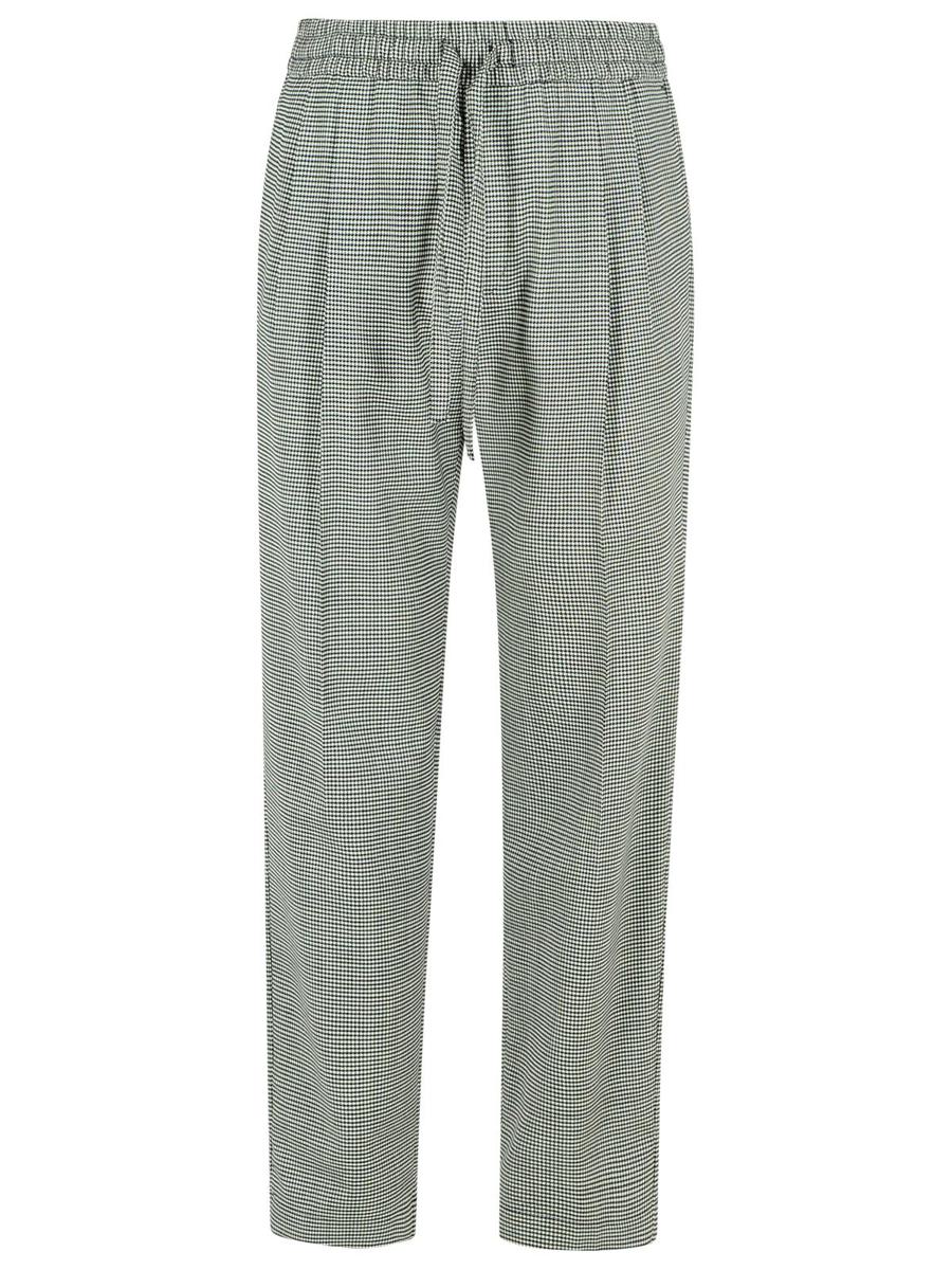 Dolce &amp; Gabbana Tvåfärgade Byxor i Virgin Wool