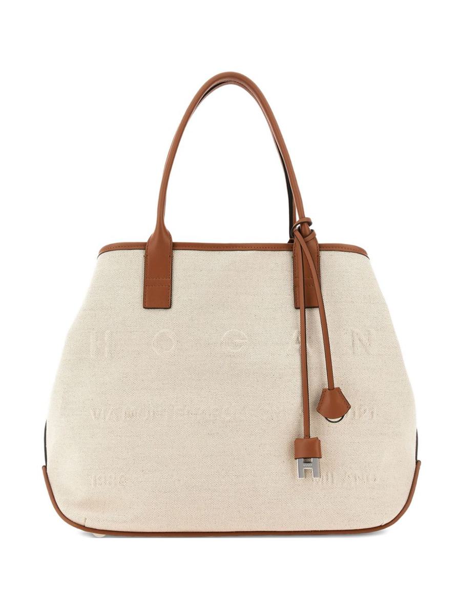 Hogan Script Medium Canvas Toteväska