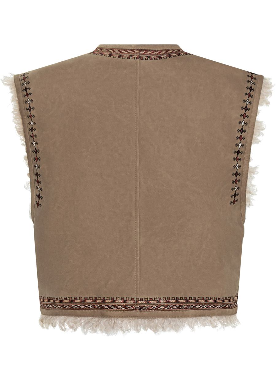 Isabel Marant Étoile Väst med Shearling-inredning av Isabel Marant Étoile