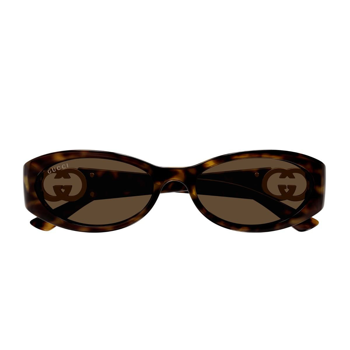 Gucci Gg1660S Linea Gg Solglasögon med logotyp