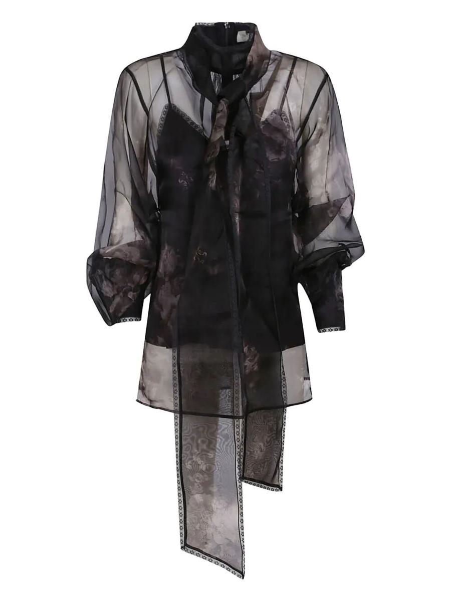 Zimmermann "Hypnotic" Pussybow Blus Kläder