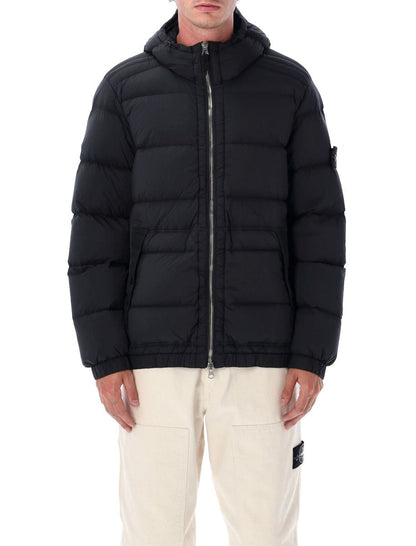 Stone Island sömlös nylon dunjacka