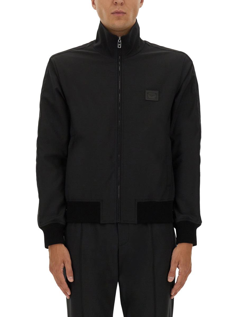 Dolce &amp; Gabbana jacka med logotypplakett