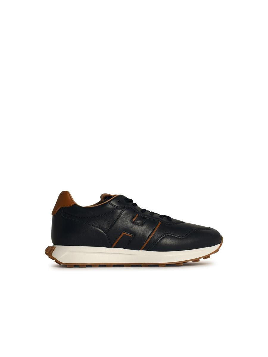 Hogan 'H601' Blå Lädersneakers