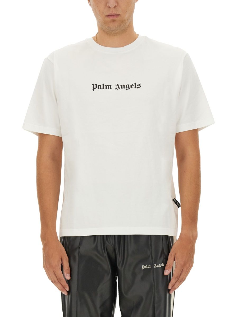 Palm Angels klassisk logotyp t-shirt