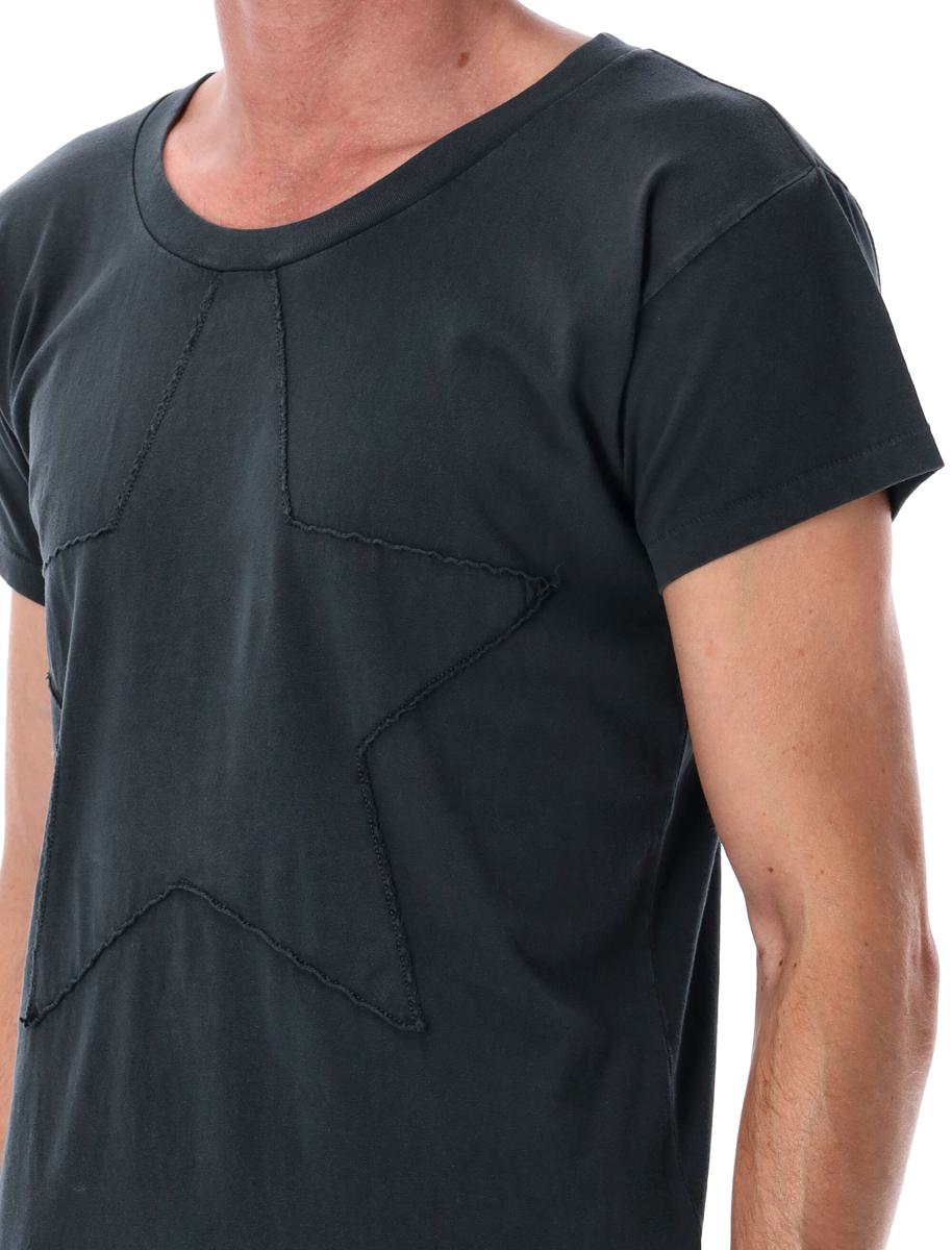MM6 Maison Margiela T-shirt i bomull med stjärnmärke