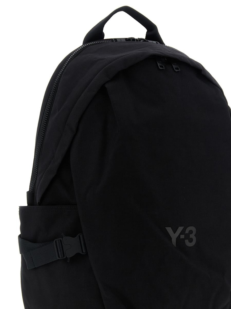Y-3 Adidas-ryggsäck med logotyp