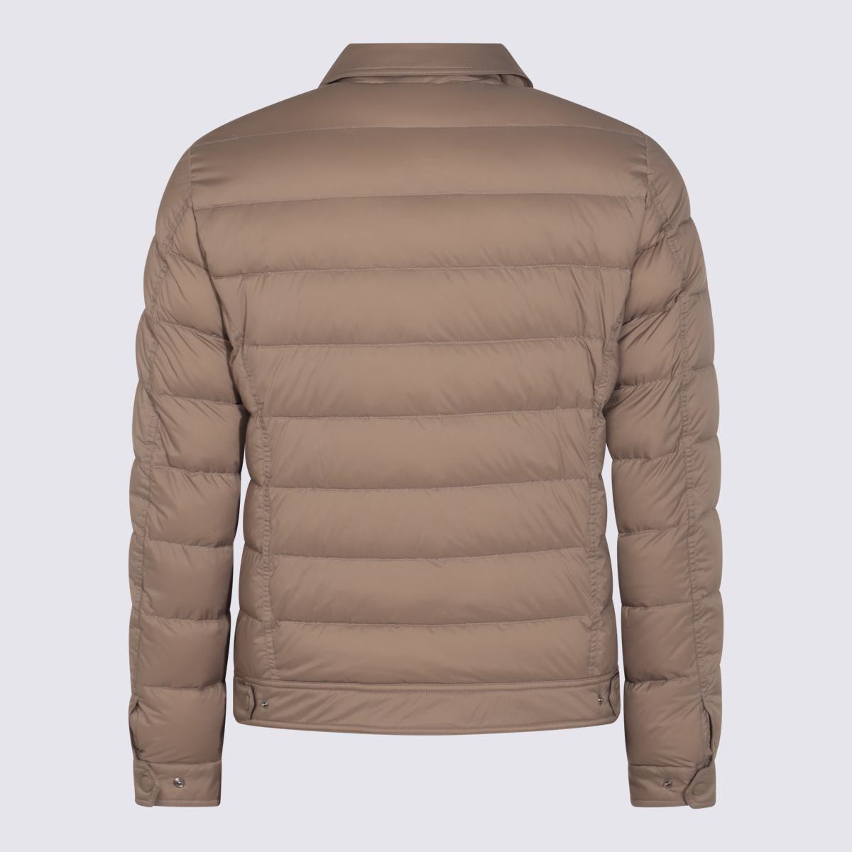 Herno ljusbeige dunjacka