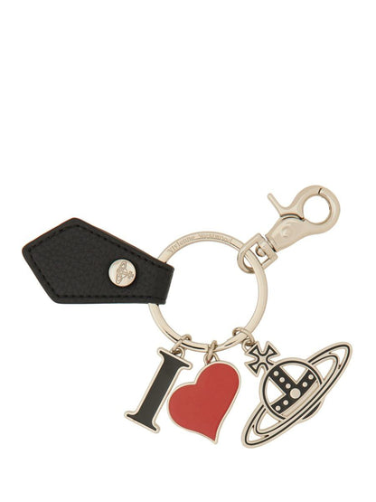 Vivienne Westwood Portachave "I Love Orb" Unisex