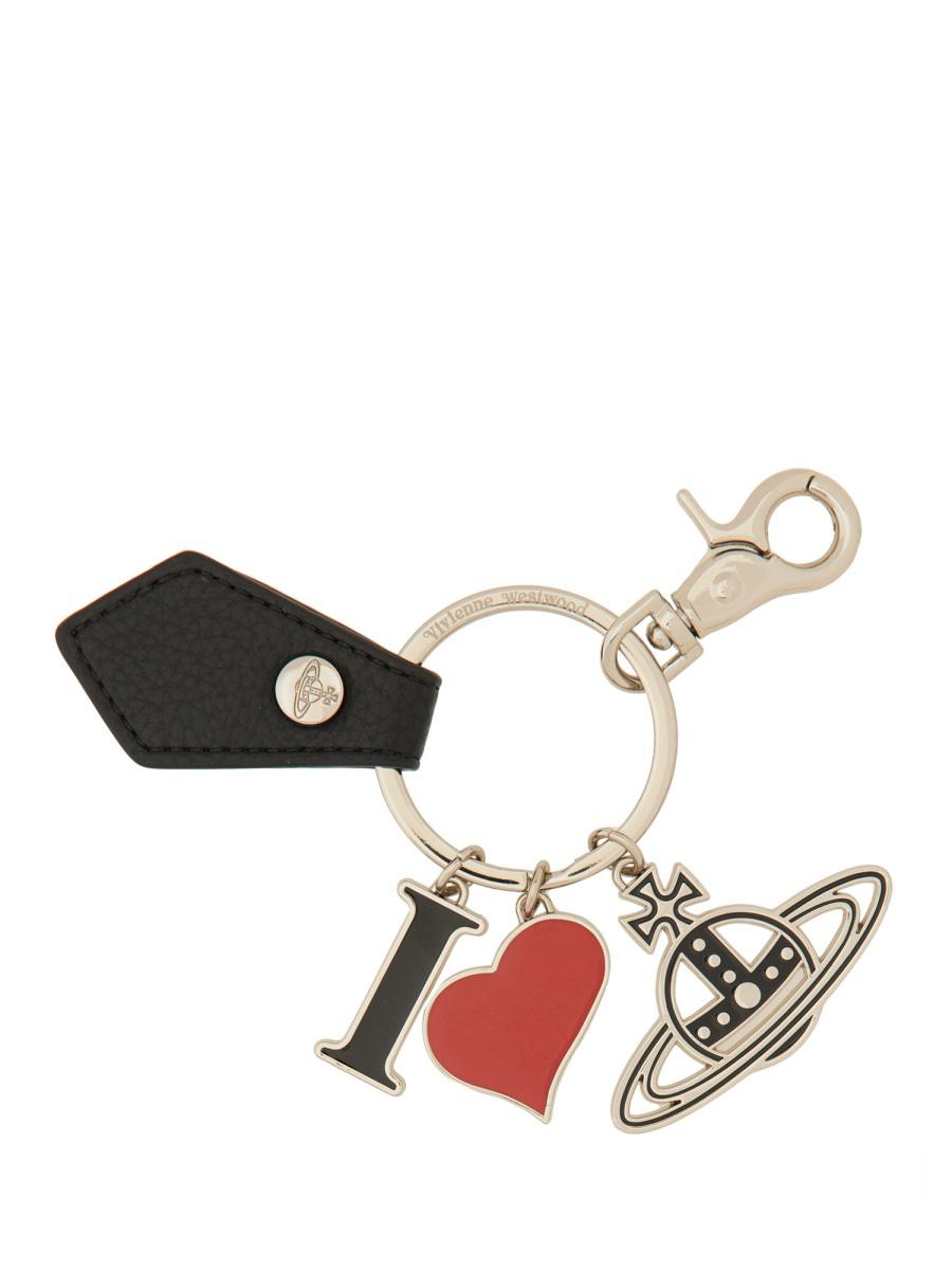 Vivienne Westwood Portachave "I Love Orb" Unisex